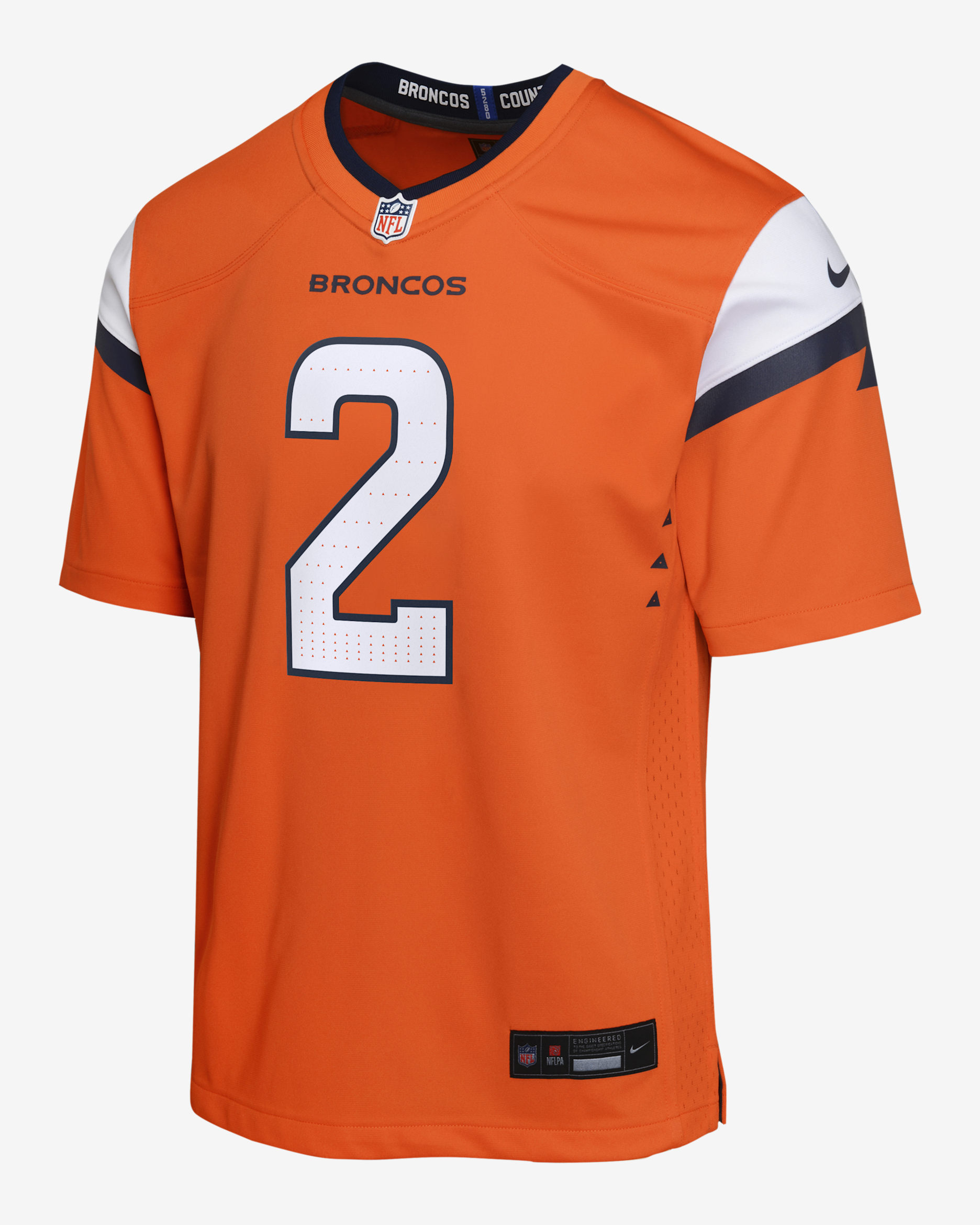 Patrick Surtain II Denver Broncos Big Kids' Nike NFL Game Jersey